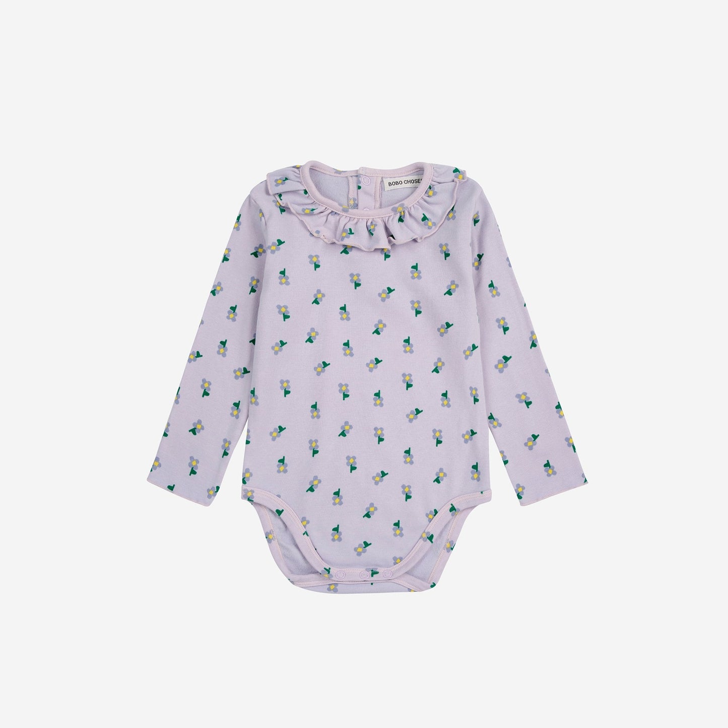 Baby Pancy Flower Ruffle Body, Lavender