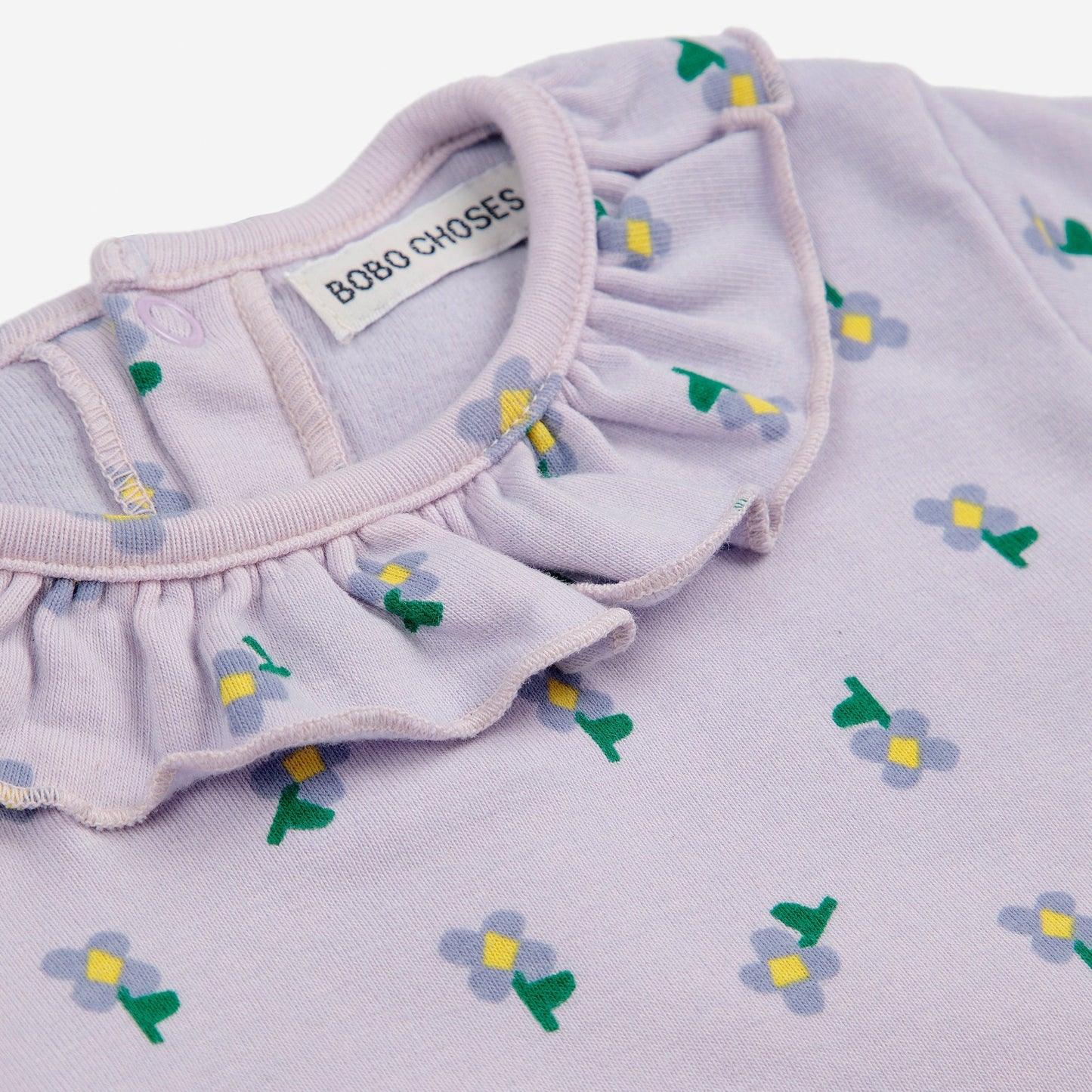 Baby Pancy Flower Ruffle Body, Lavender