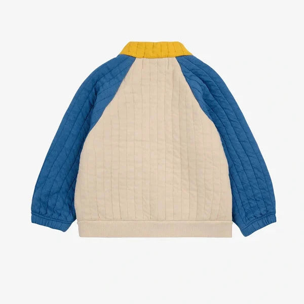 Baby Little Tin Soldier Quilted Zipped Sweatshirt
