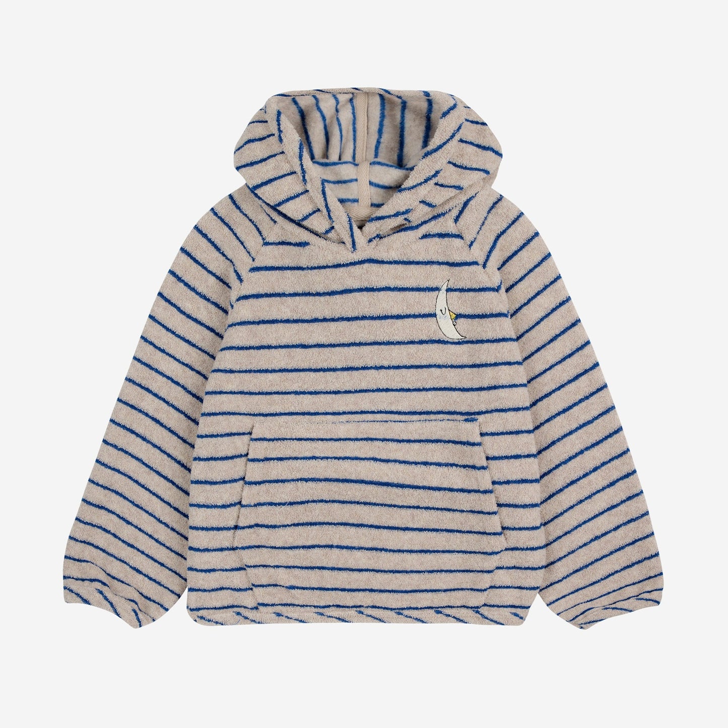 Baby Beneath The Moon Terry Hoodie, Blue