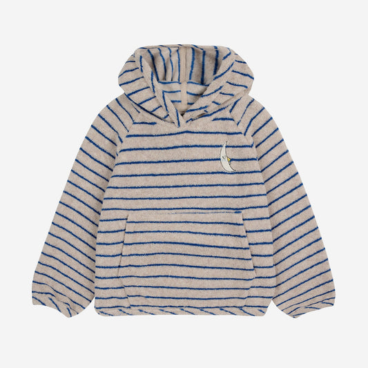 Baby Beneath The Moon Terry Hoodie, Blue