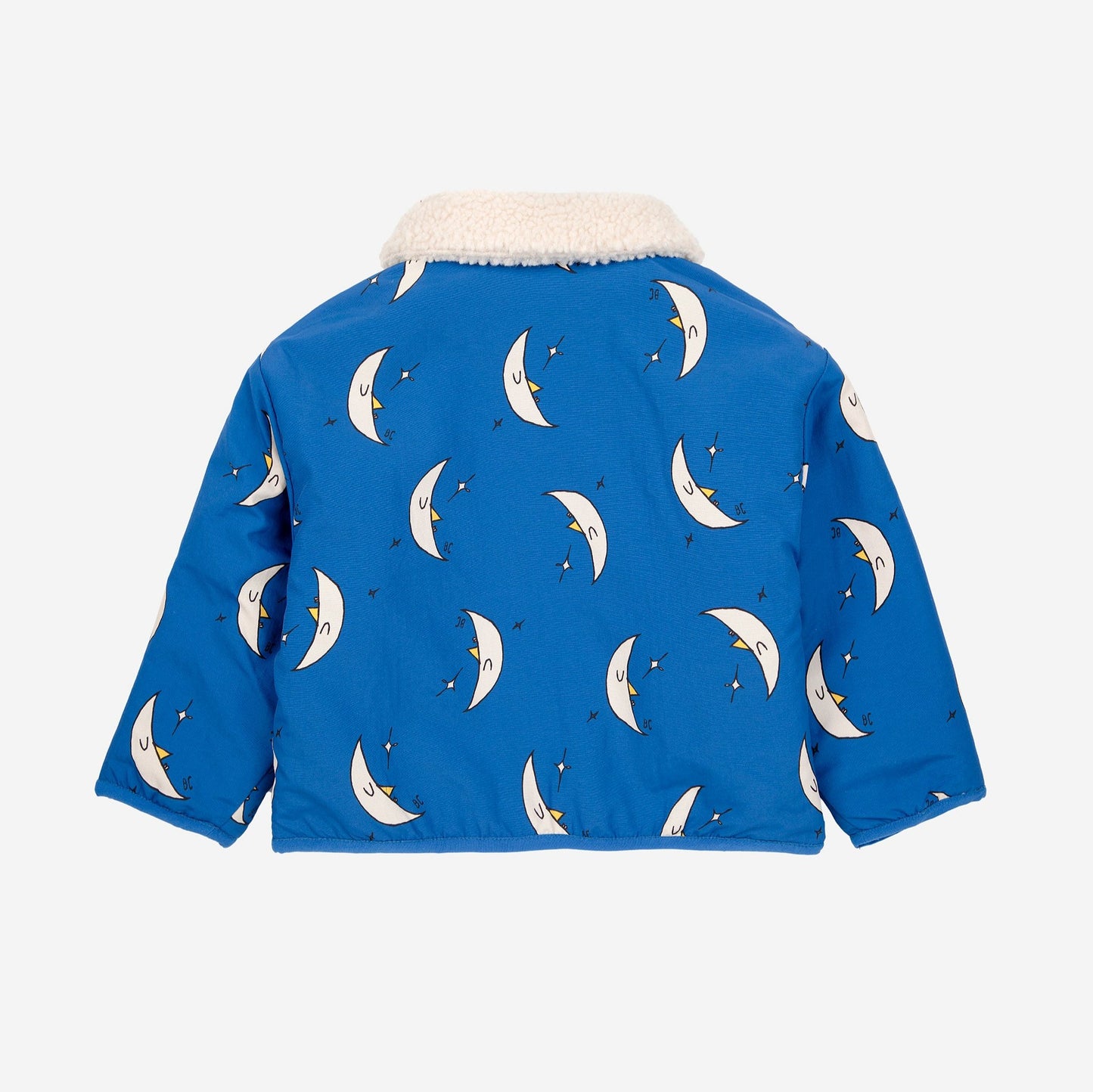 Baby Beneath The Moon all over Reversible Jacket, Blue