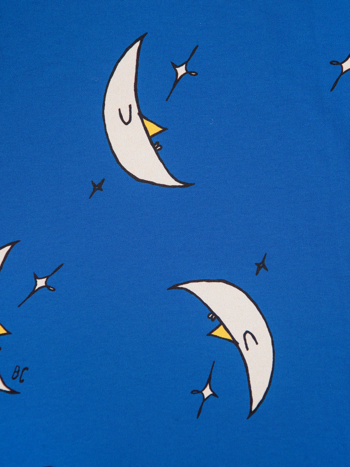 Baby Beneath The Moon all over Reversible Jacket, Blue