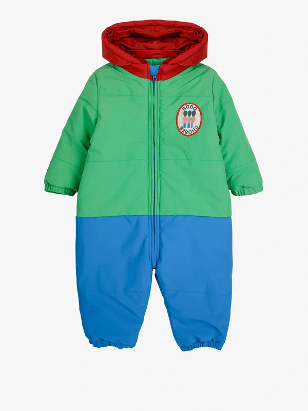 Baby B.C Color Block Overall, Multicolor