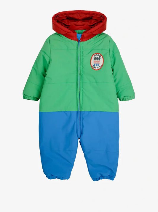 Baby B.C Color Block Overall, Multicolor