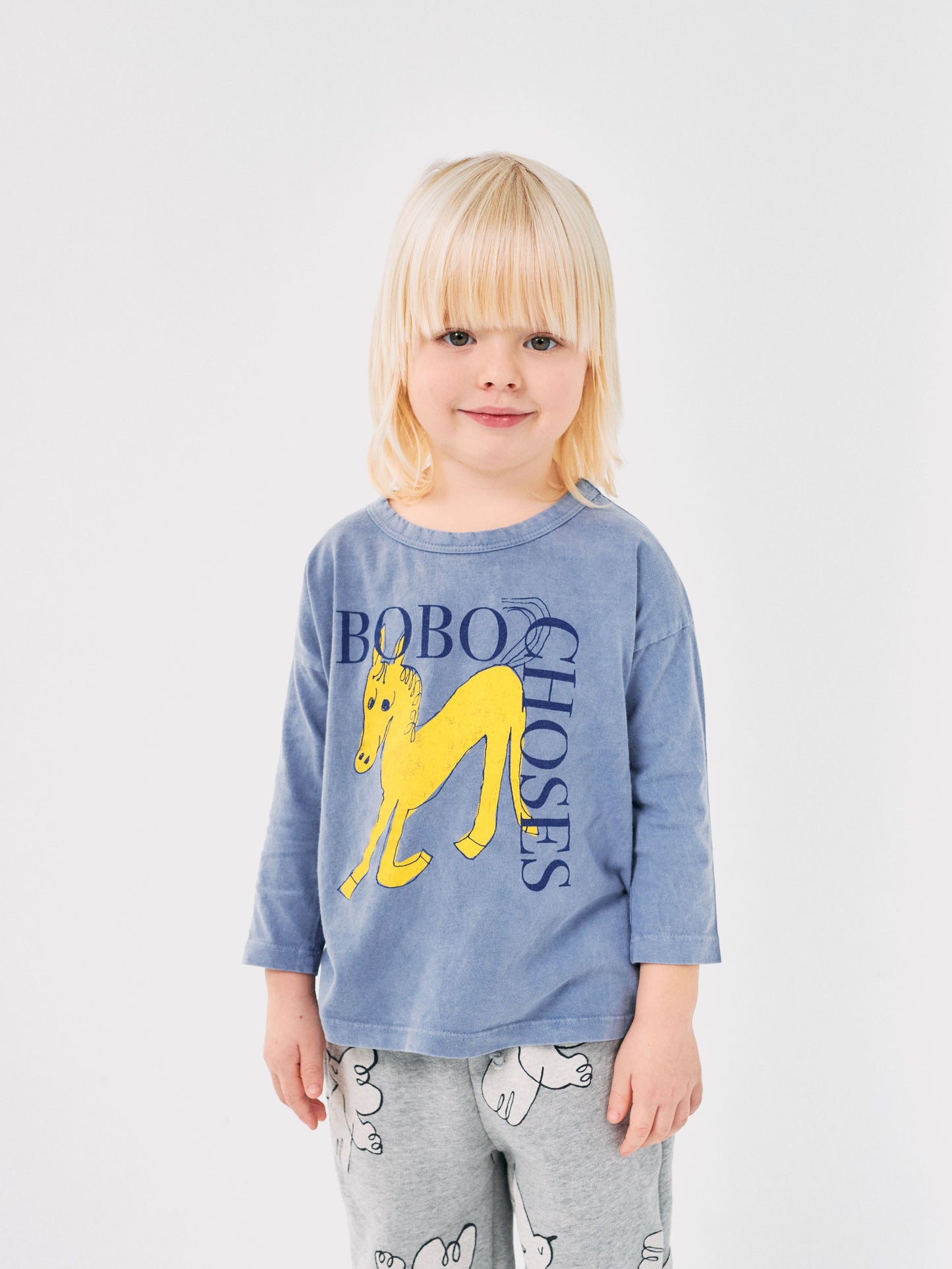 Wonder Horse T-shirt, Grey