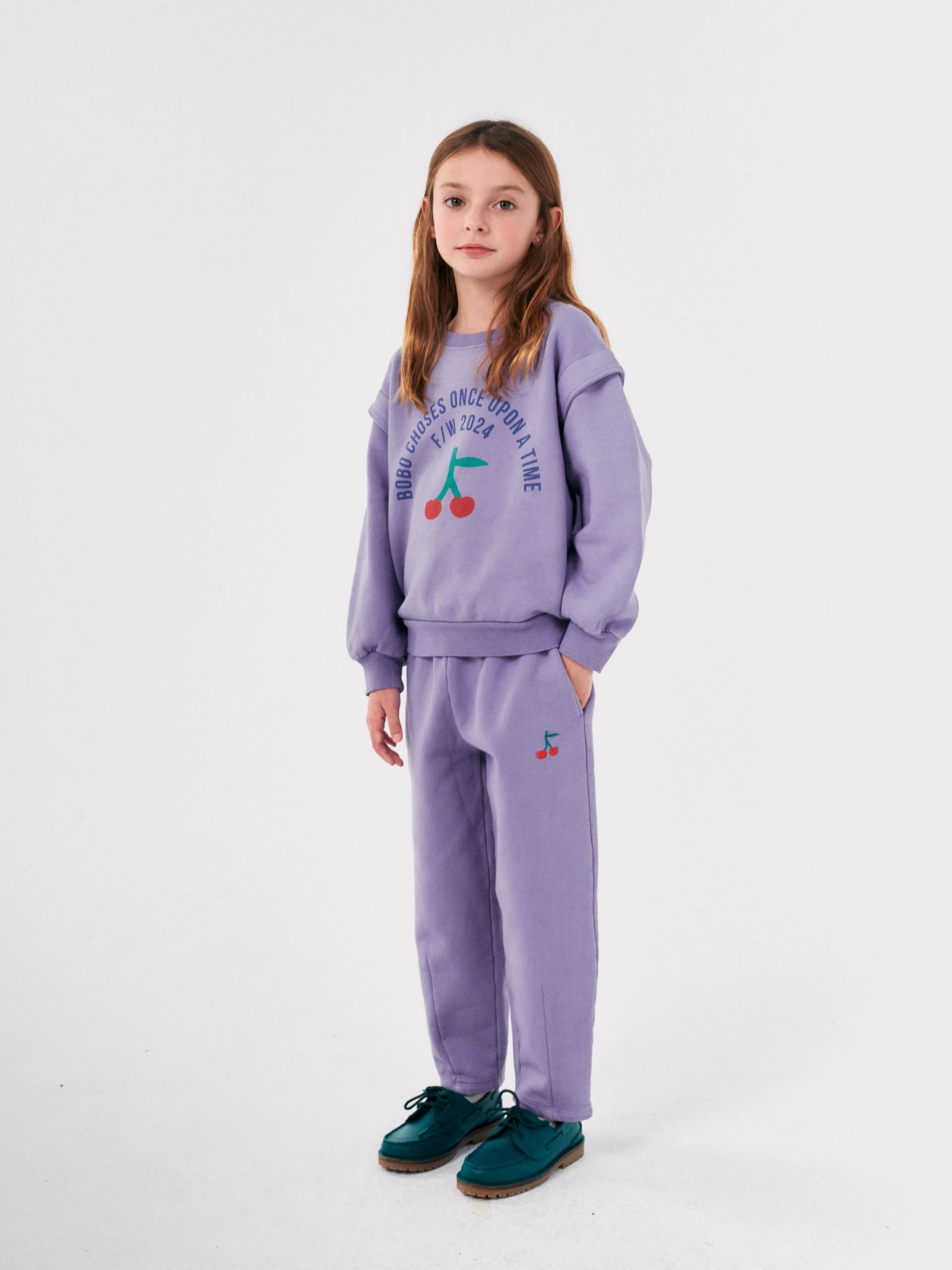 Bobo Cherry Jogging Pants, Lavender