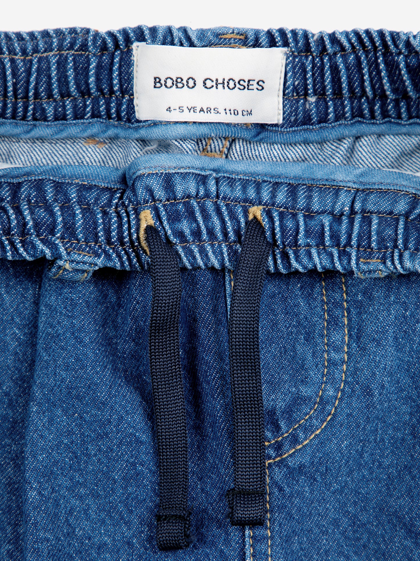 Funny Face denim jogger pants, Blue