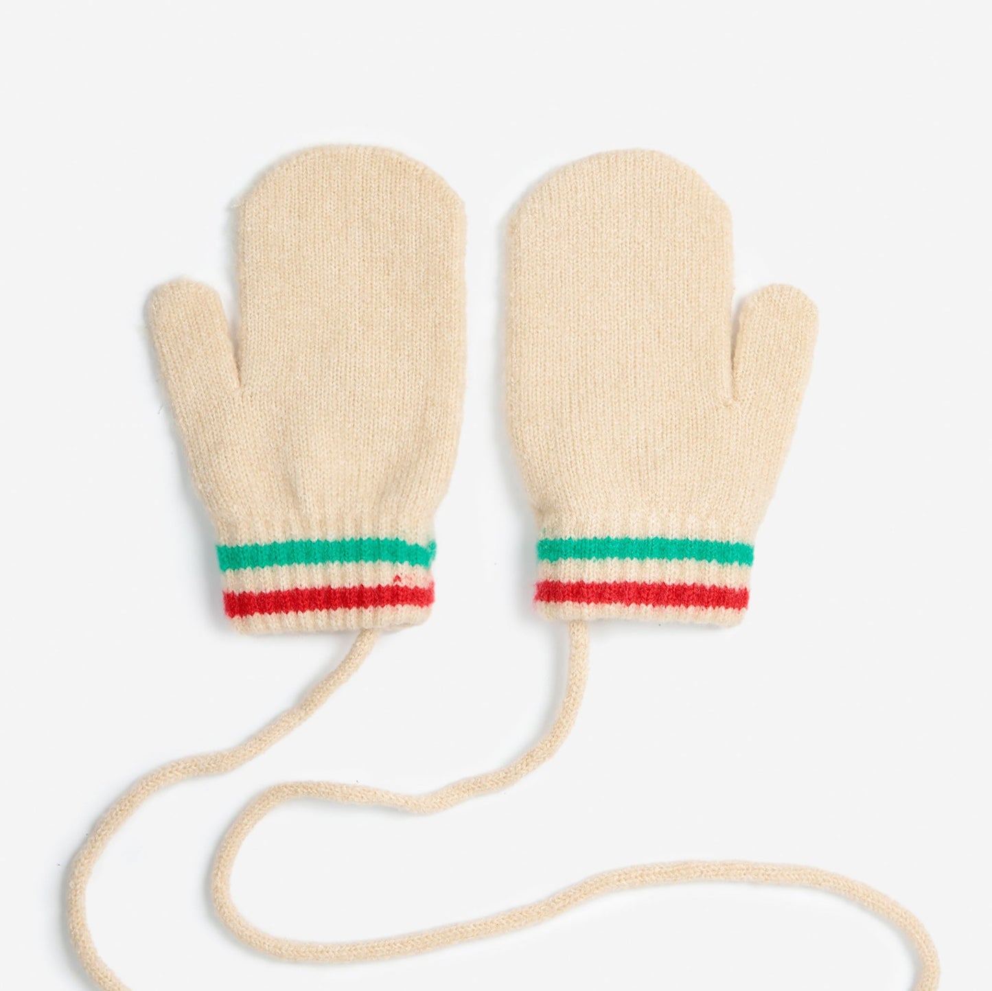 Baby Cherry knitted Mittens