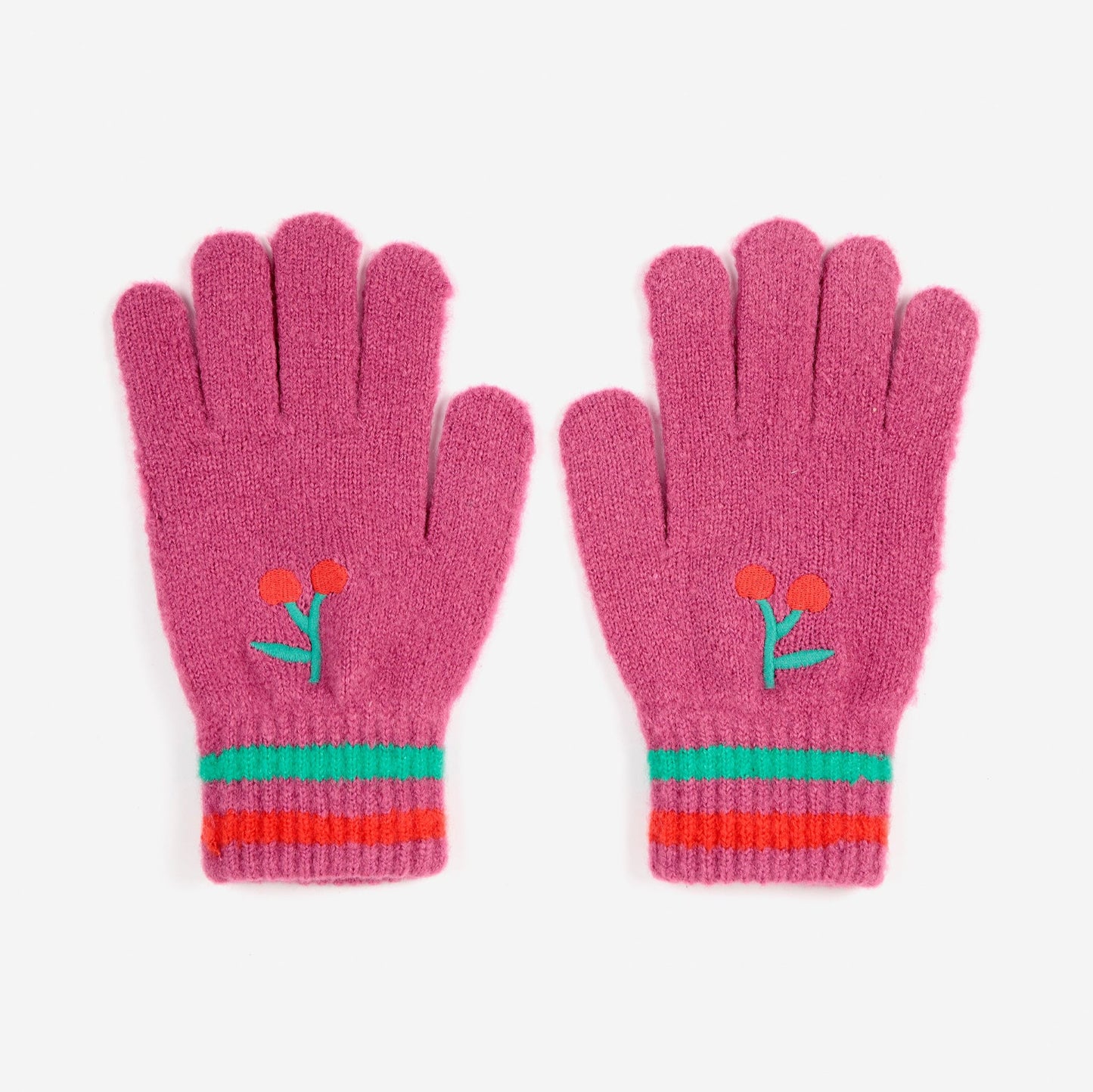 Cherry knitted Gloves