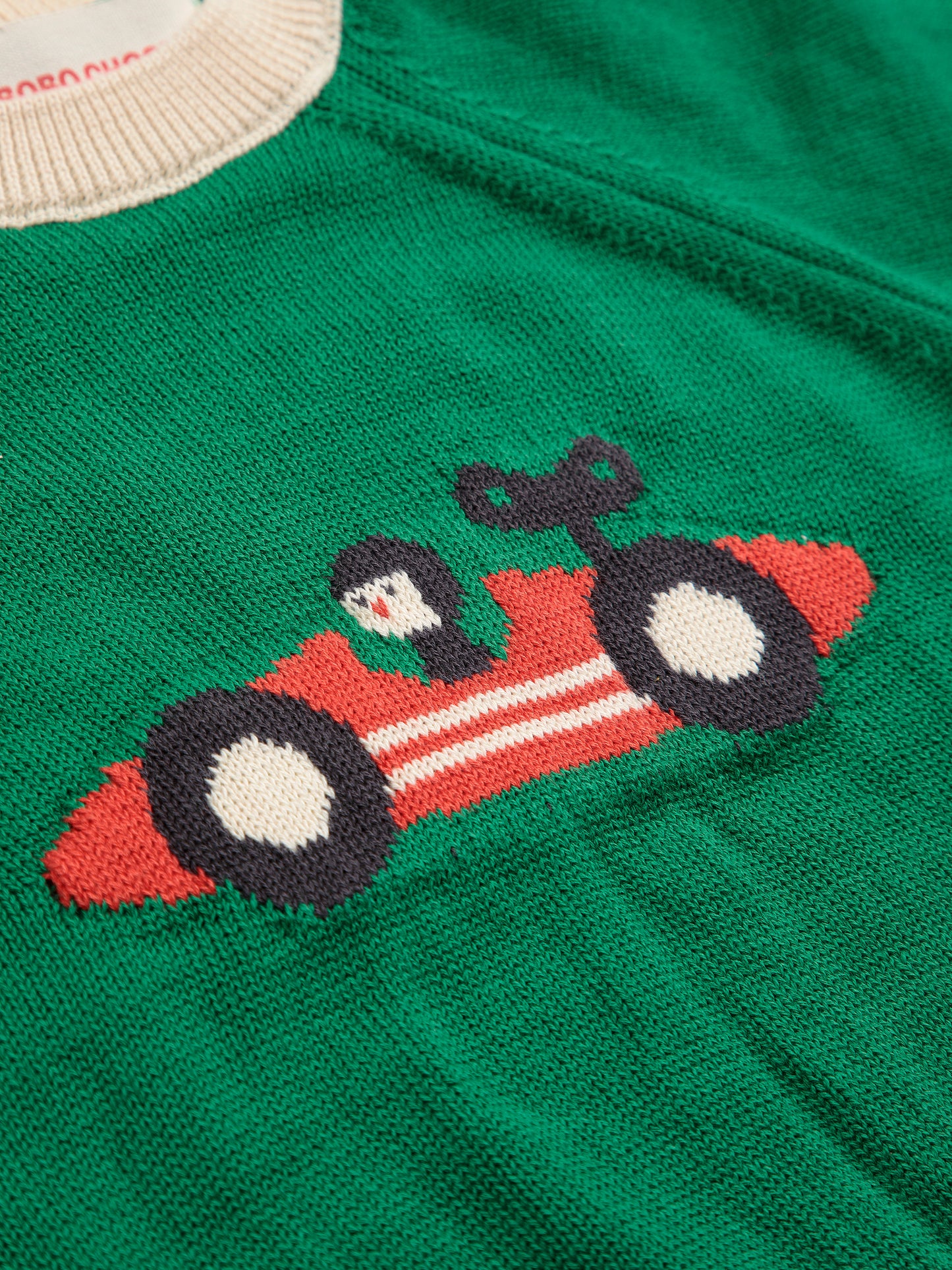 Race Car Jumper, Off White