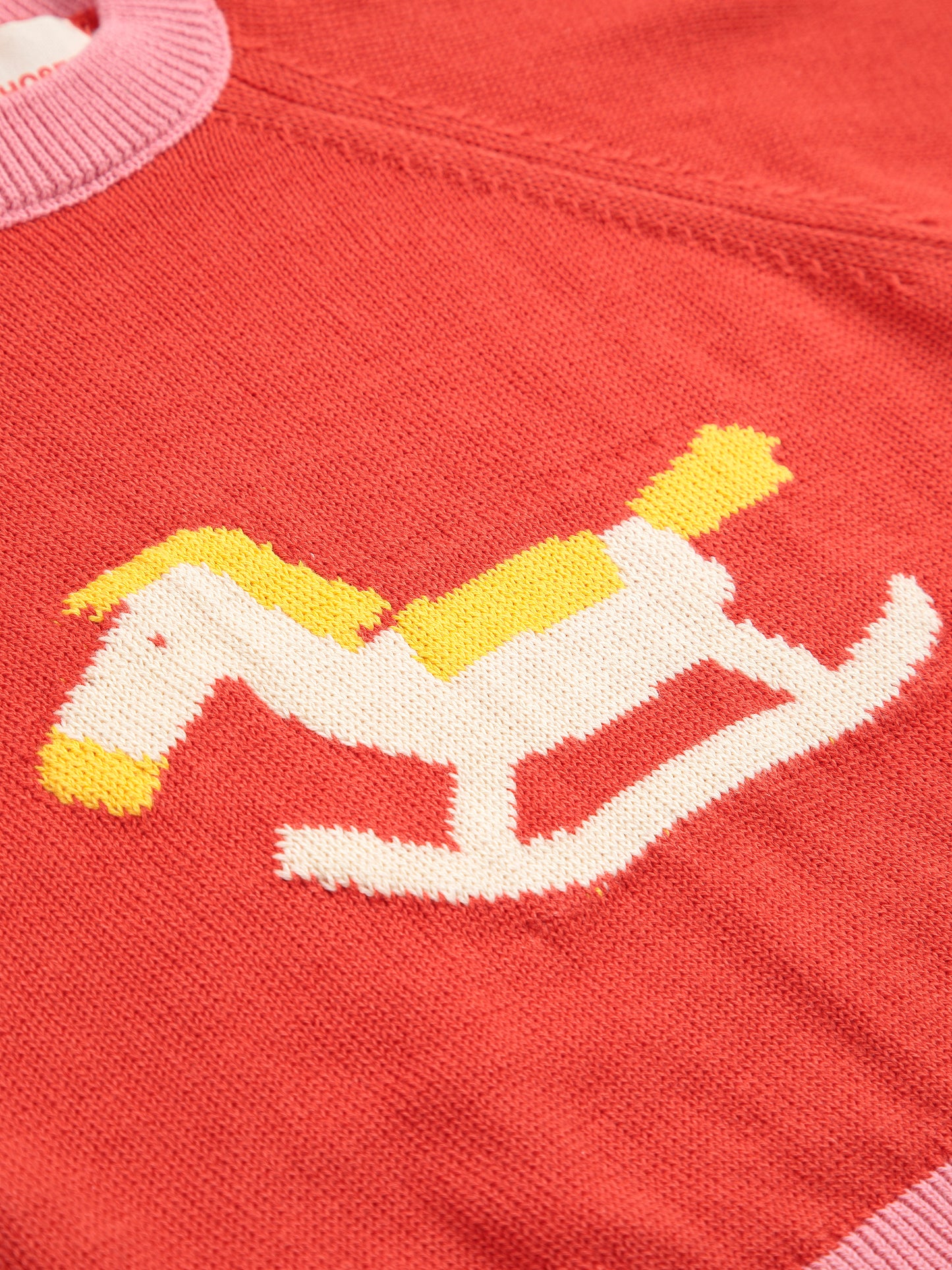 Rocking Horse Jumper, Red