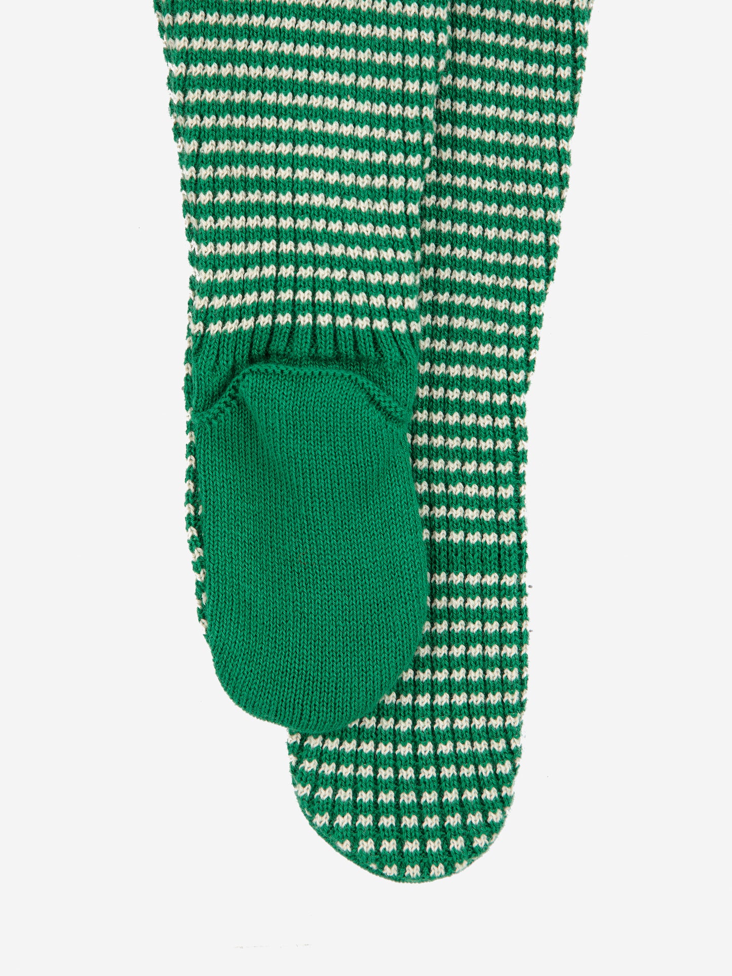 Race Car Knitted Footed Leggings, Light Green
