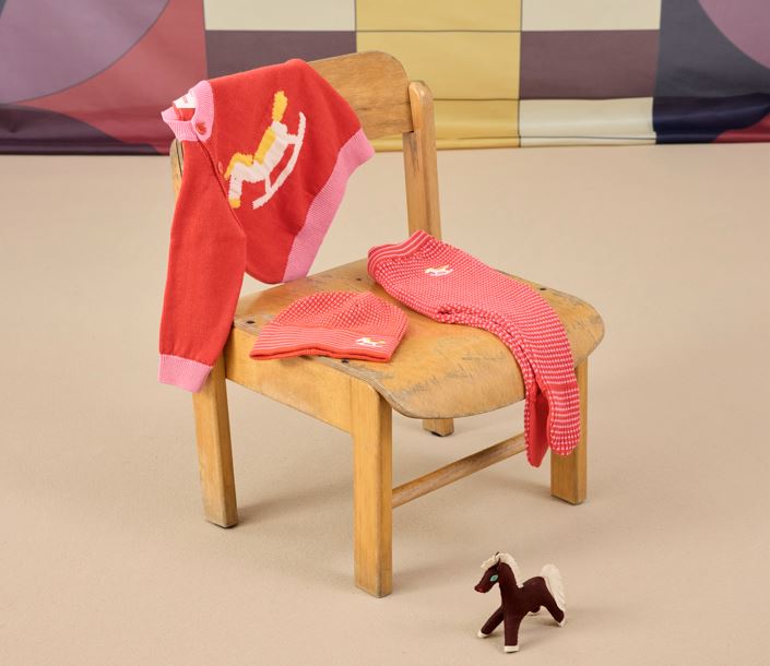 Rocking Horse Jumper, Red