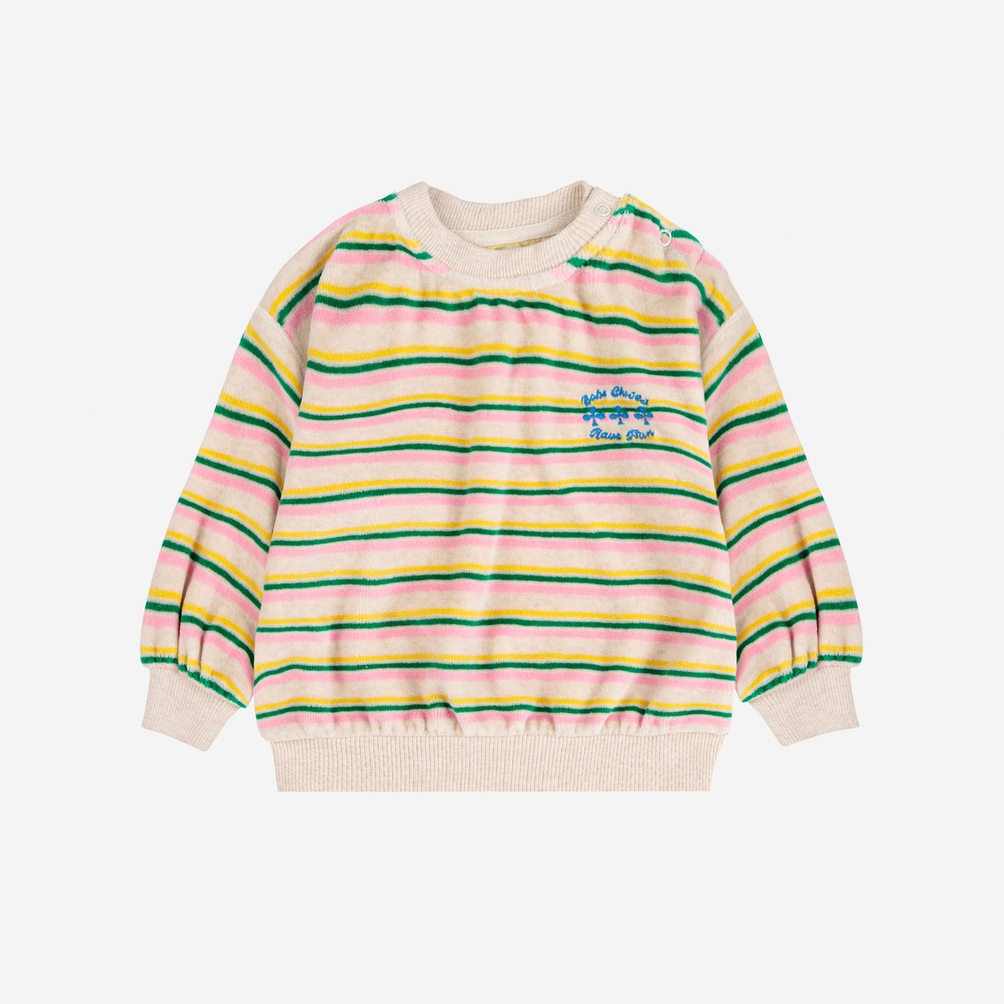 Have Fun Striped Sweatshirt, Multicolor