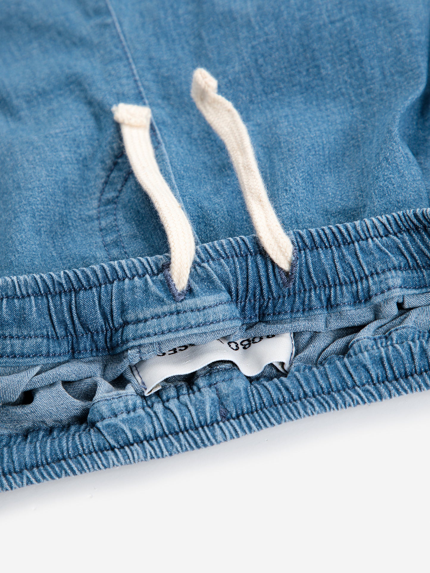 Baby Roll The Dice Light Denim Pants, Navy Blue
