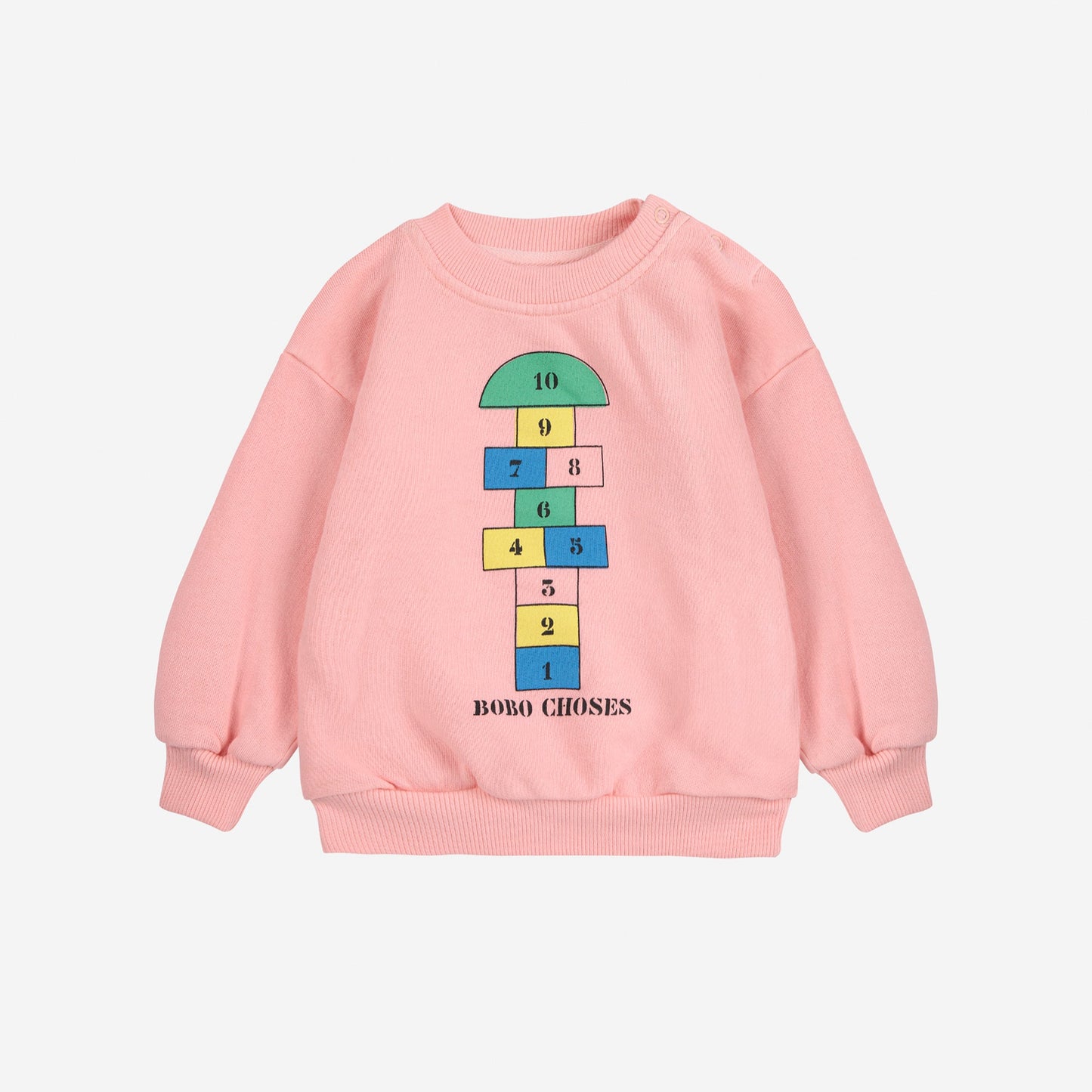 Hopscotch Sweatshirt, Pink