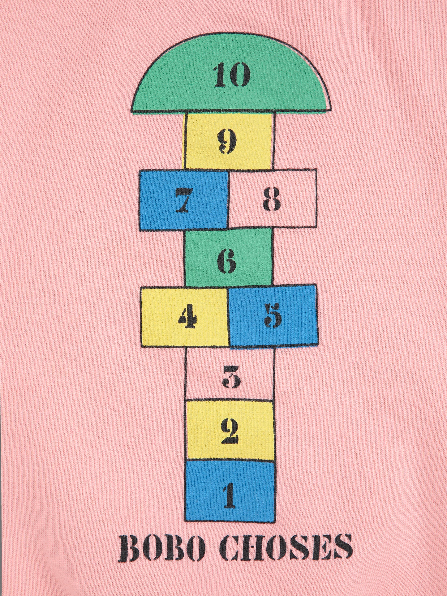 Hopscotch Sweatshirt, Pink