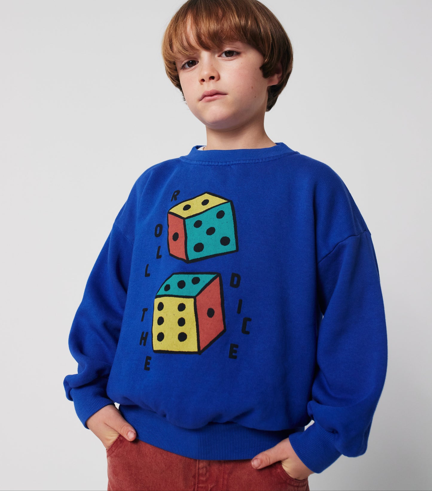Roll The Dice Sweatshirt, Blue