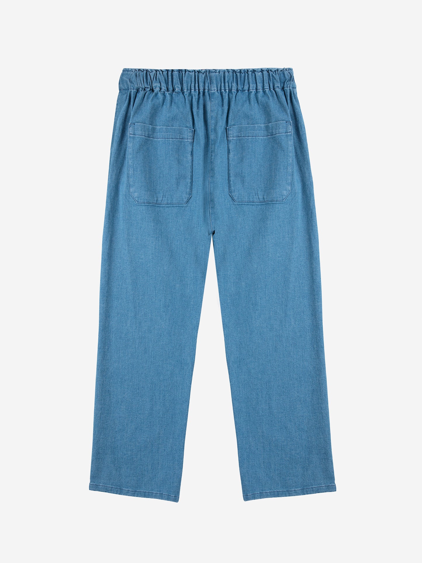 Roll The Dice Light Denim Pants, Navy Blue