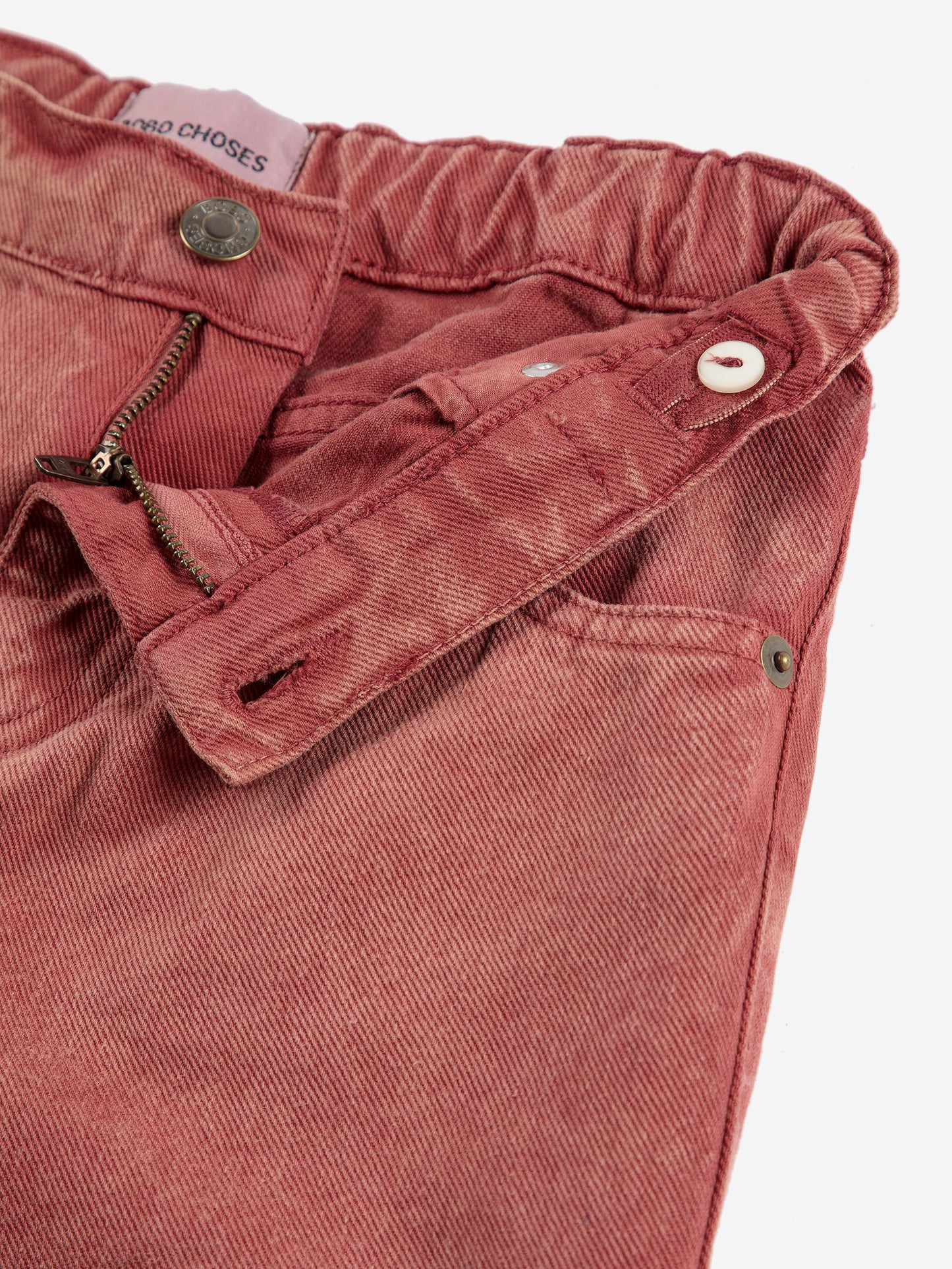 Bobo Choses Denim Pants, Brown