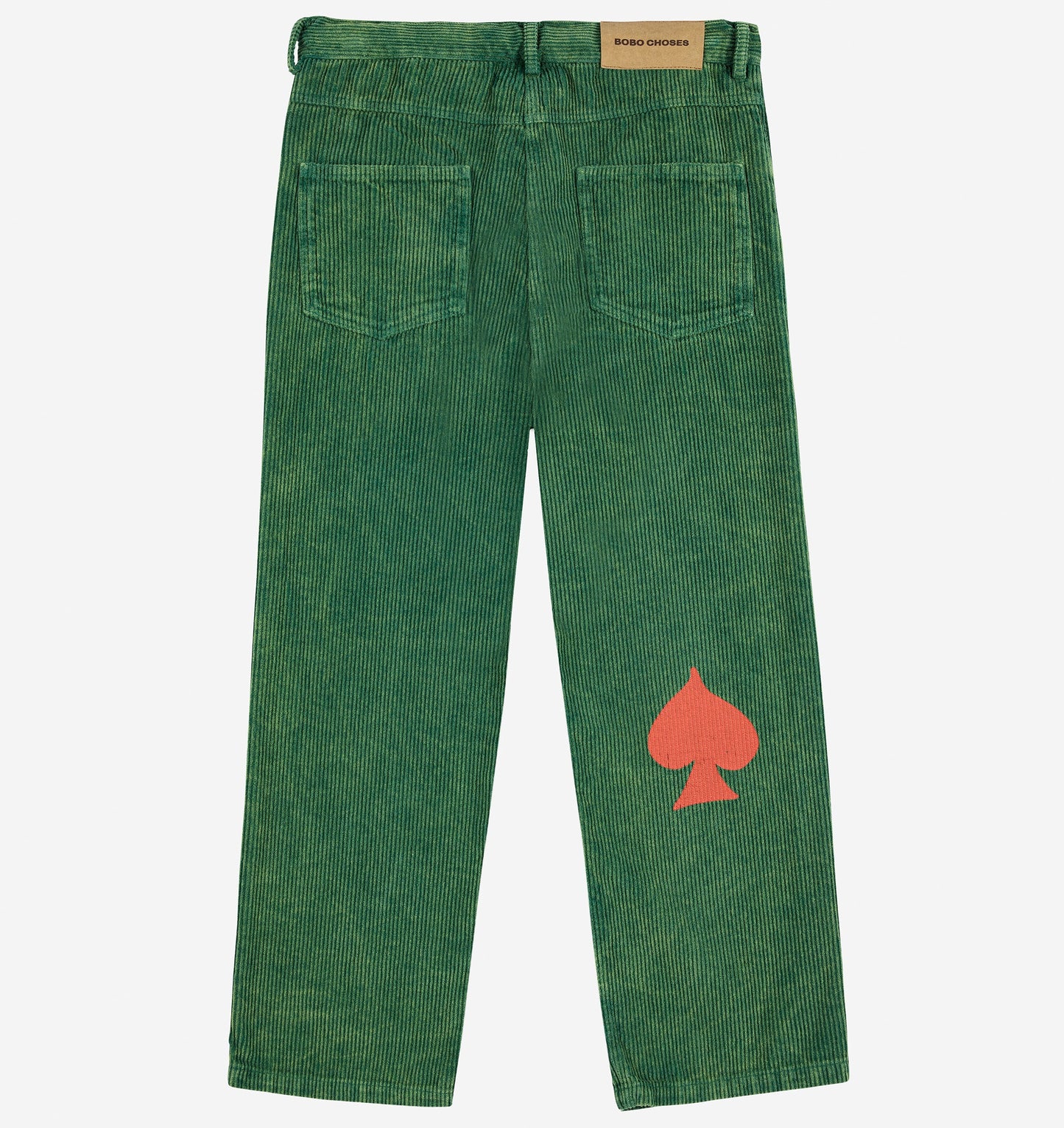 Bobo Joker Corduroy Straight Pants, Green