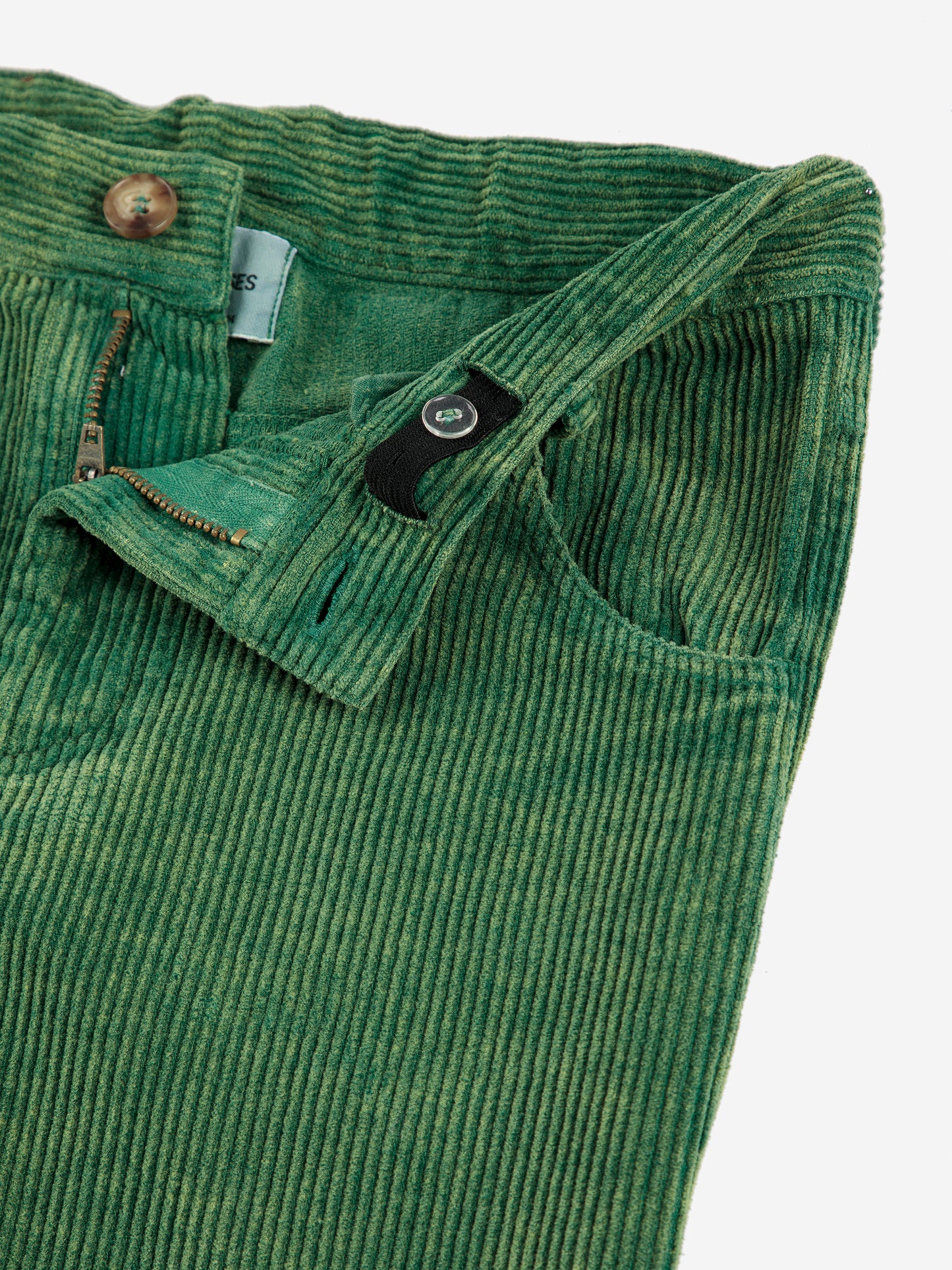 Bobo Joker Corduroy Straight Pants, Green