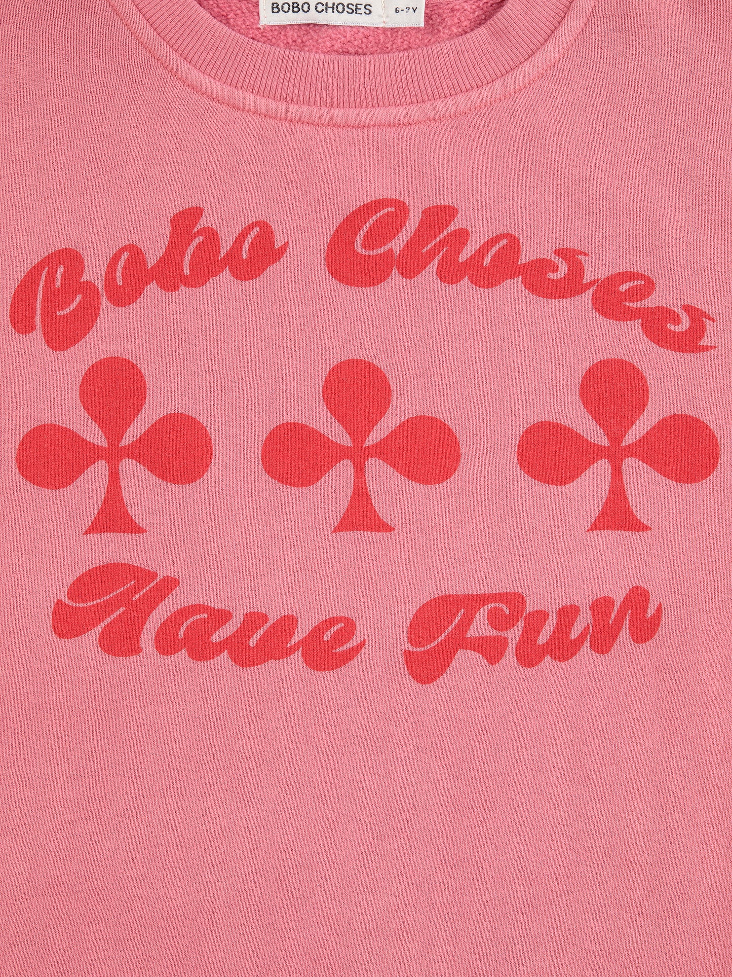Have Fun Sweatshirt Dress, Pink