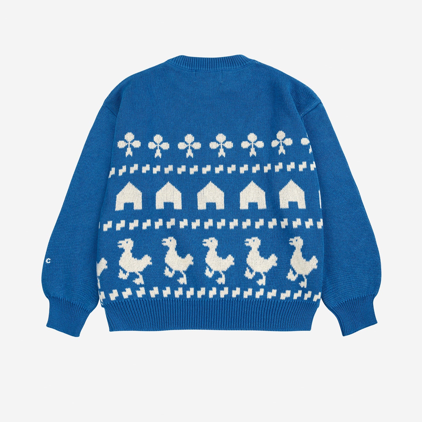 Farm Jacquard Jumper, Blue