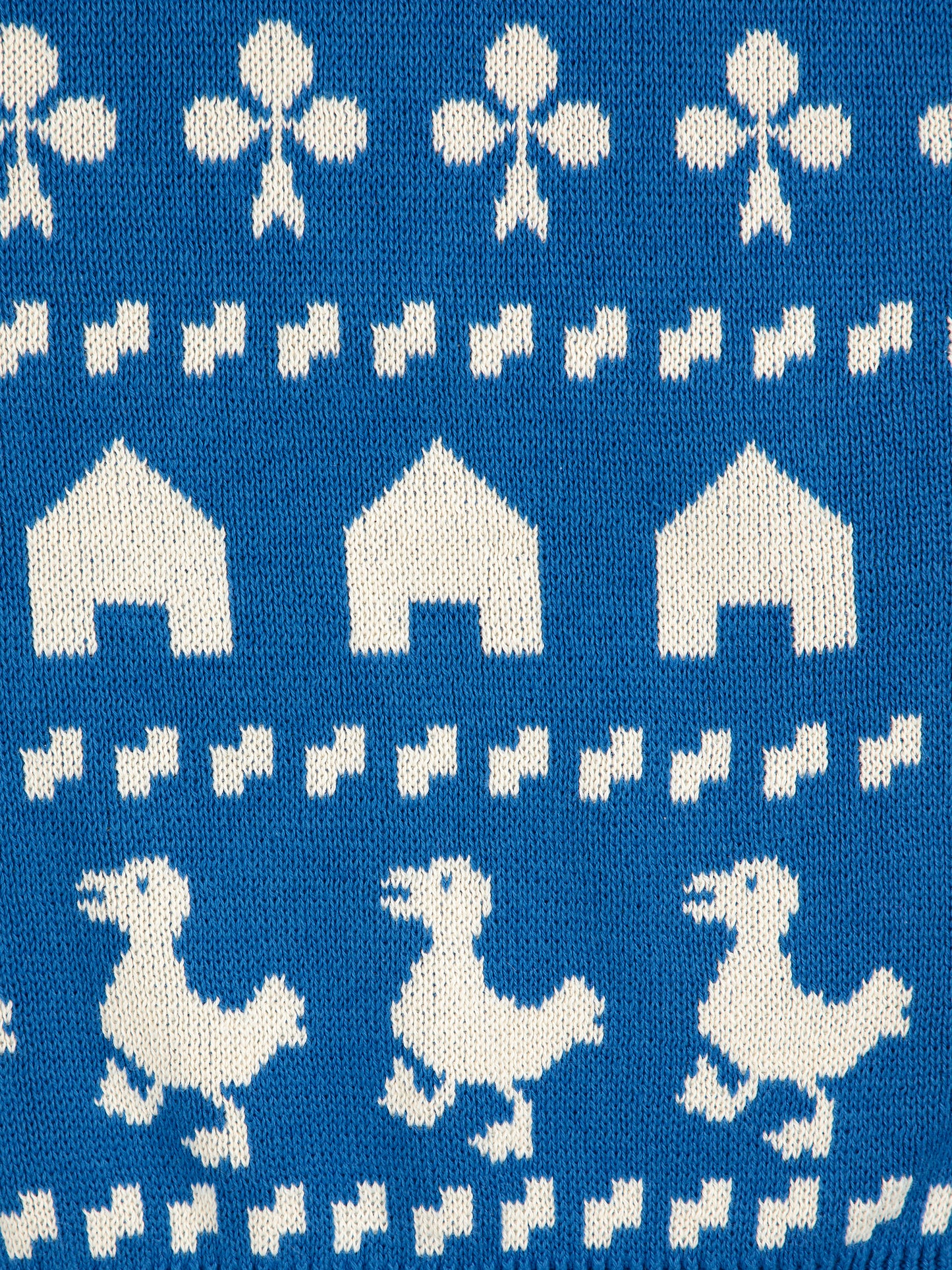 Farm Jacquard Jumper, Blue