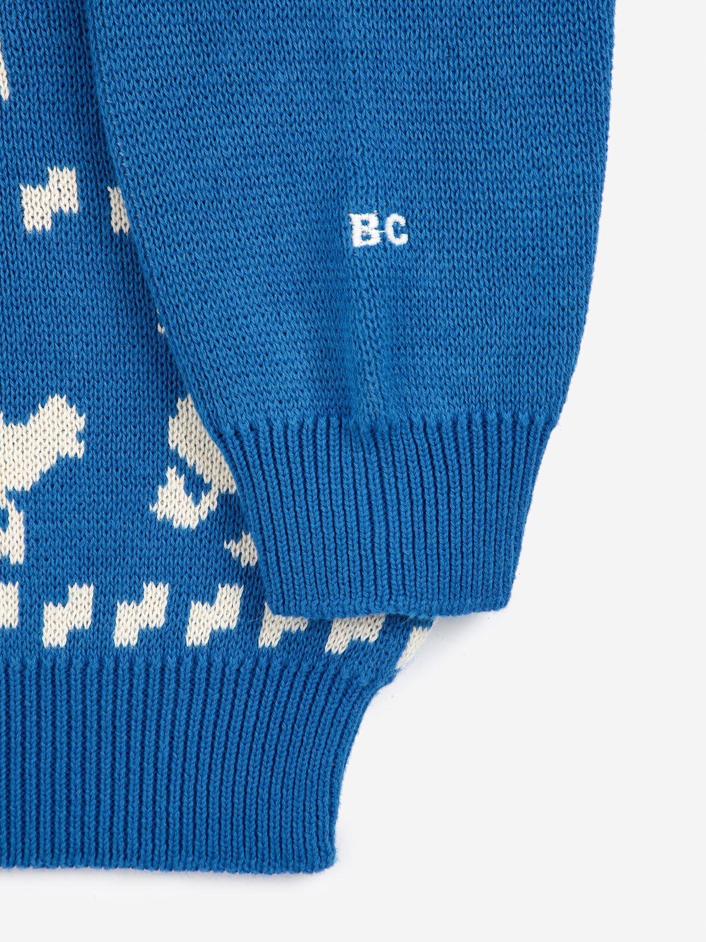 Farm Jacquard Jumper, Blue