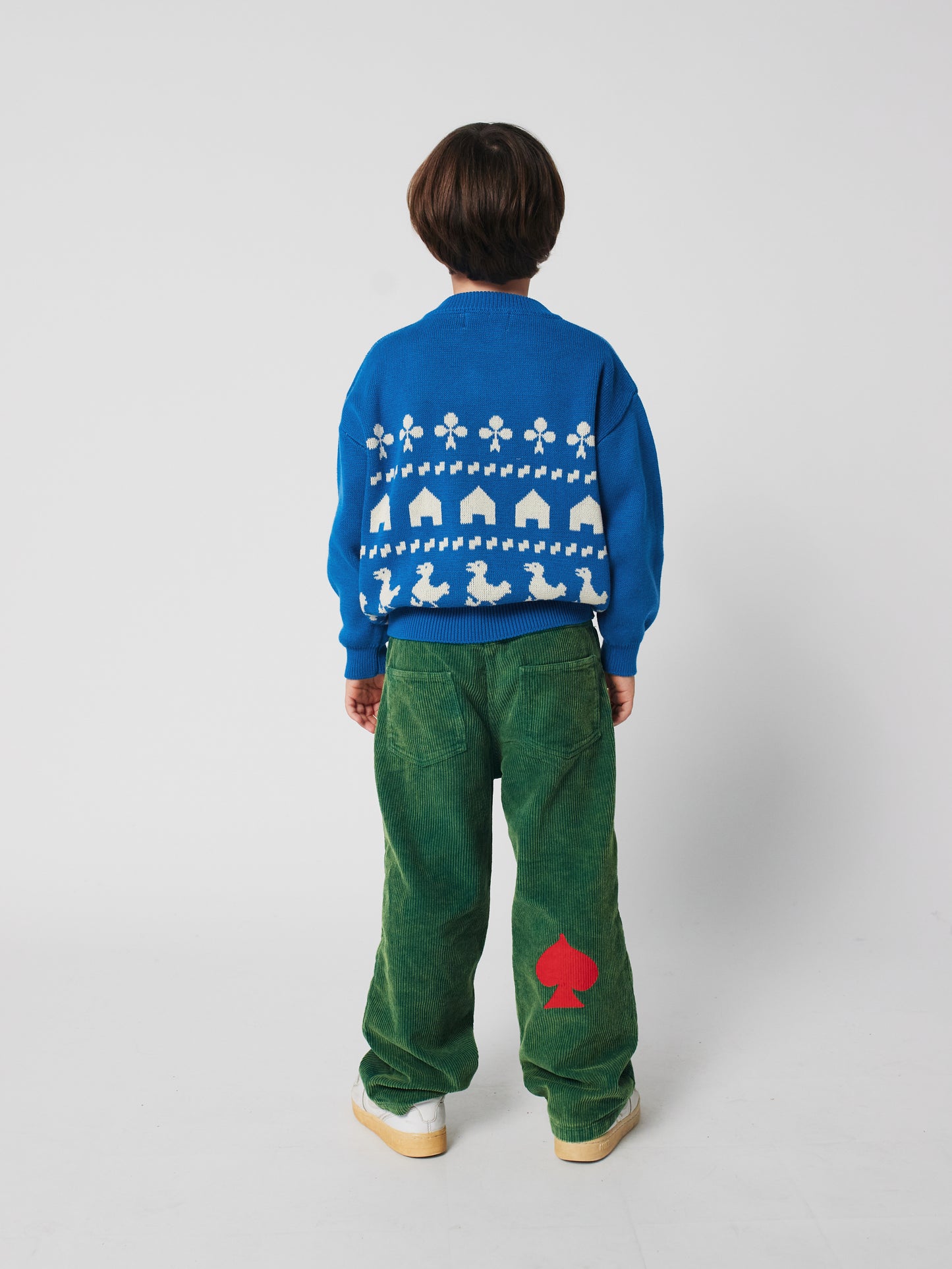 Farm Jacquard Jumper, Blue