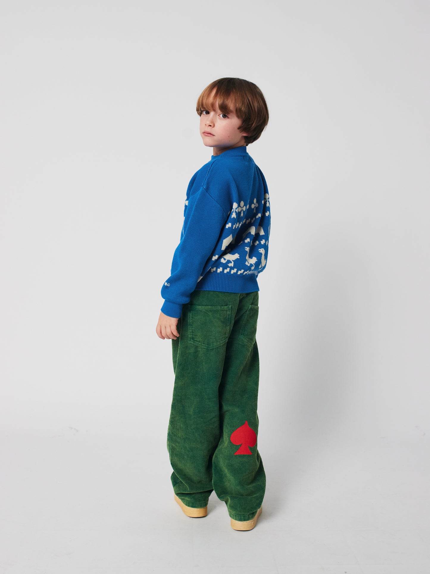 Farm Jacquard Jumper, Blue