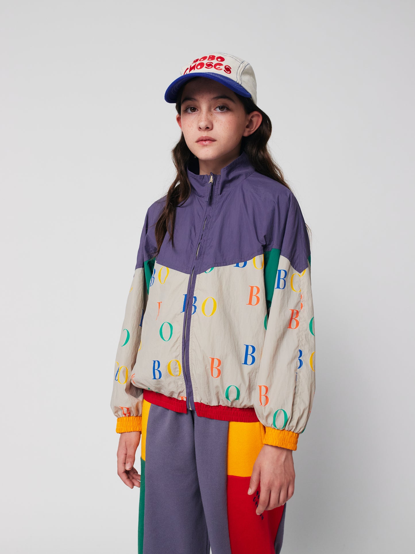 Bobo All Over Tracksuit Jacket, Multicolor