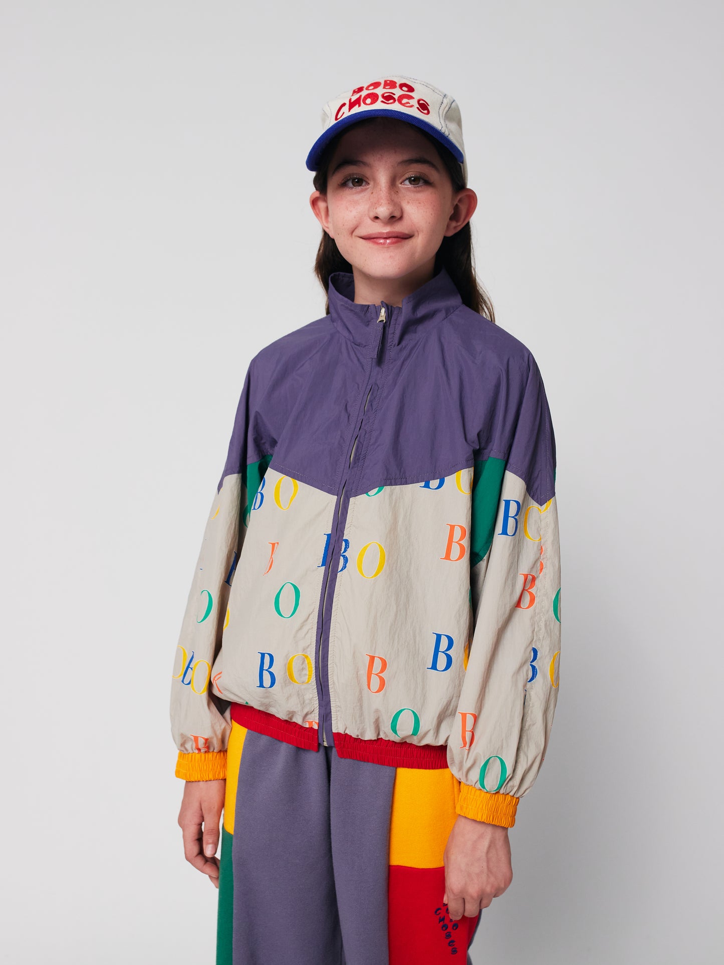 Bobo All Over Tracksuit Jacket, Multicolor