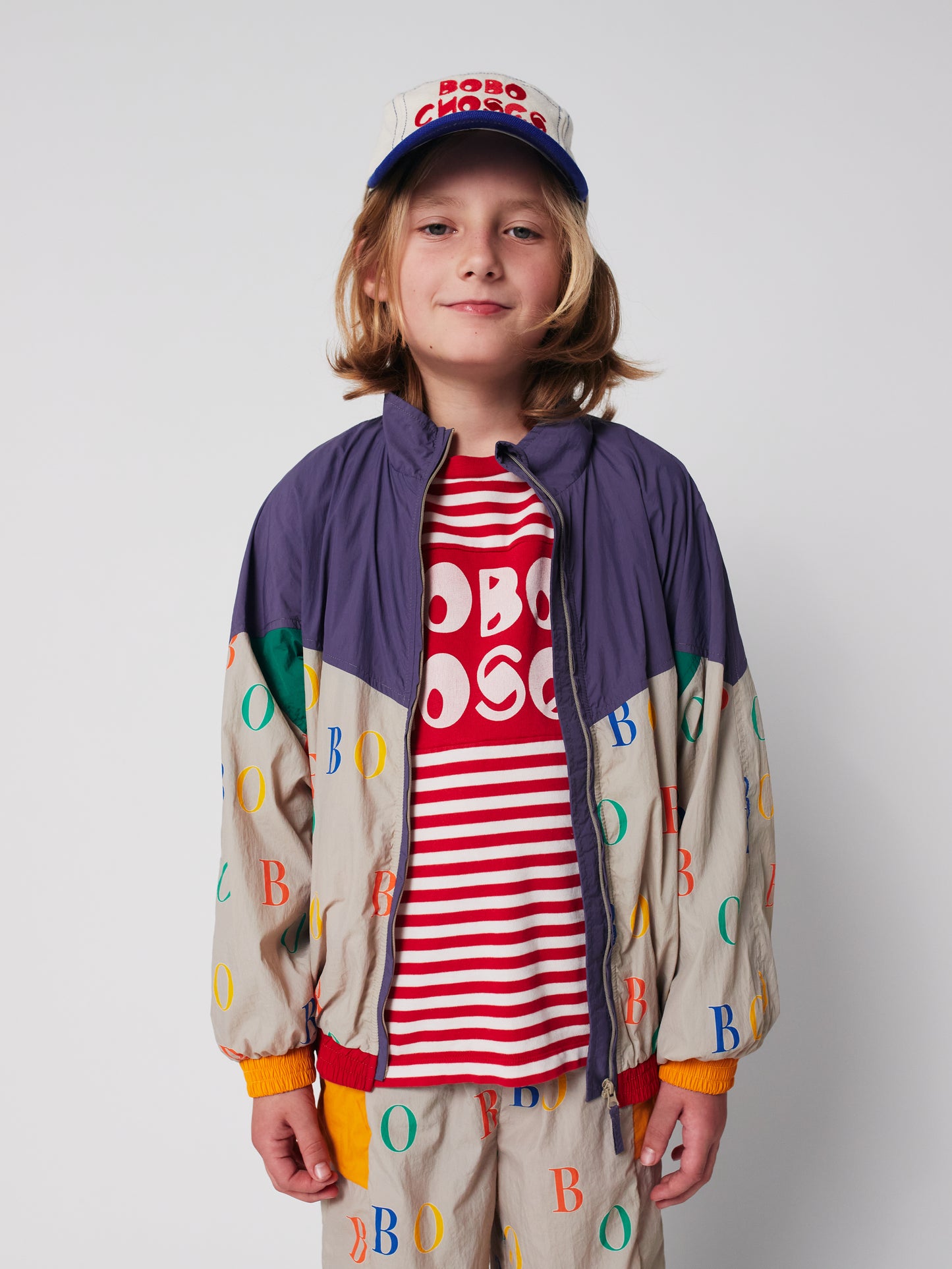 Bobo All Over Tracksuit Jacket, Multicolor