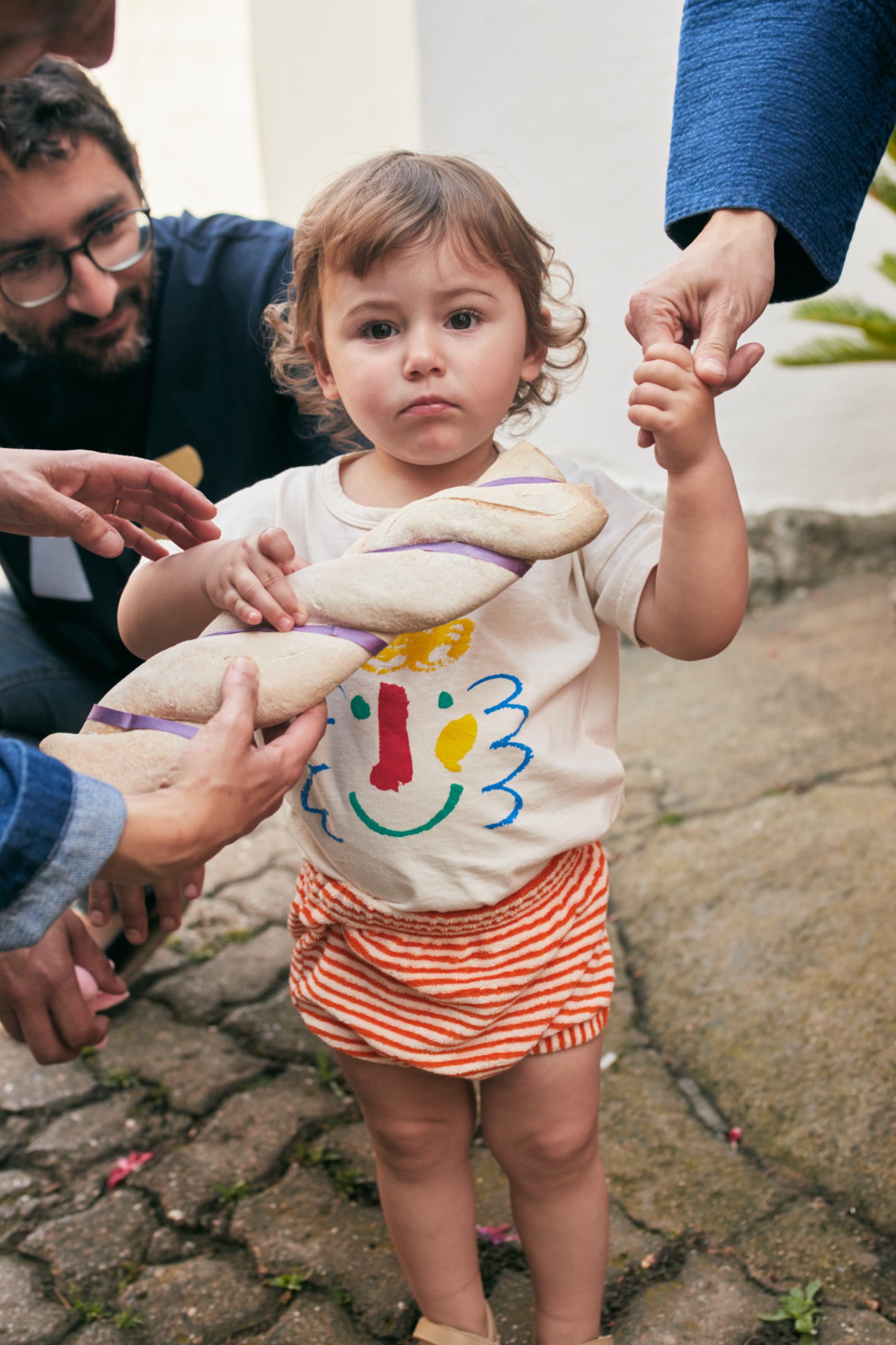 Baby Happy Mask T-shirt