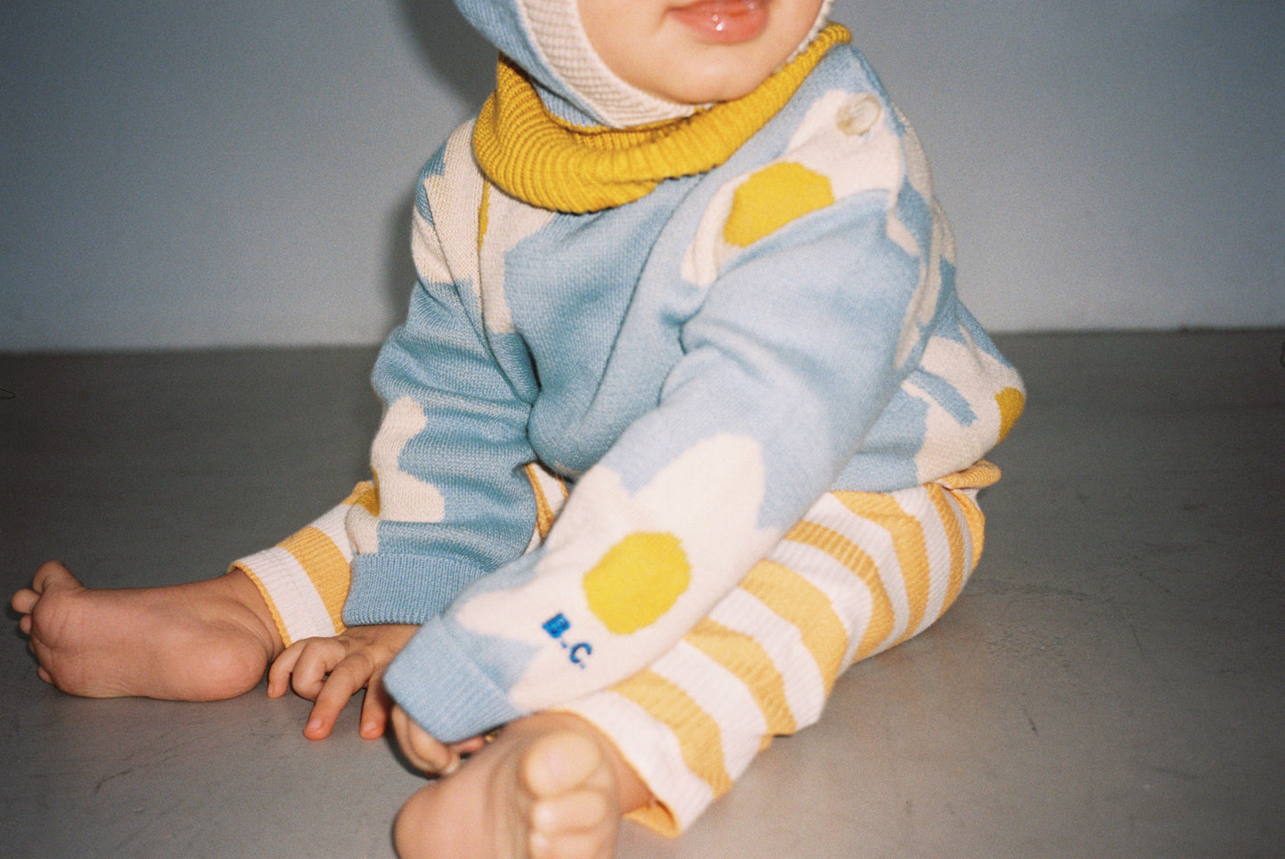 Baby Big Flower All Over Jumper