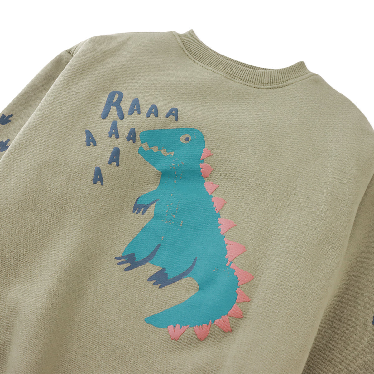 Boys Igor Sweatshirt, Khaki Green