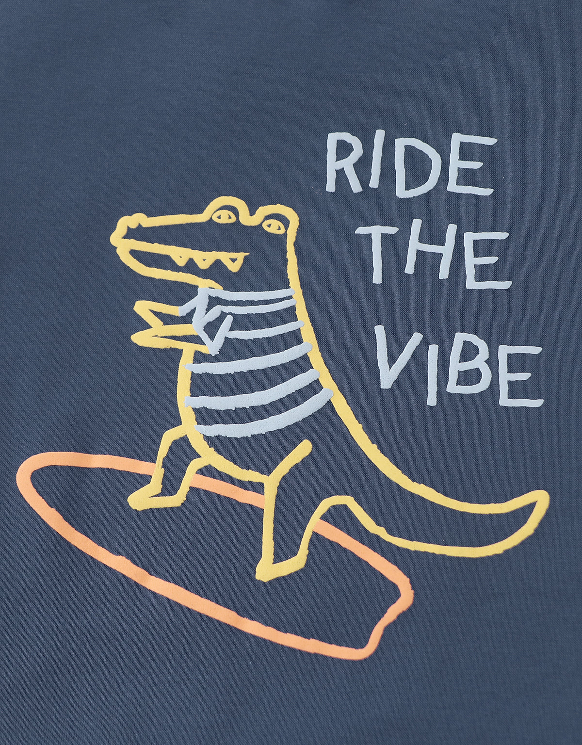 Chalice Cotton Jersey Barrel Tee, Blue