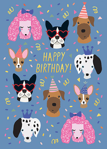 Party Dogs Card