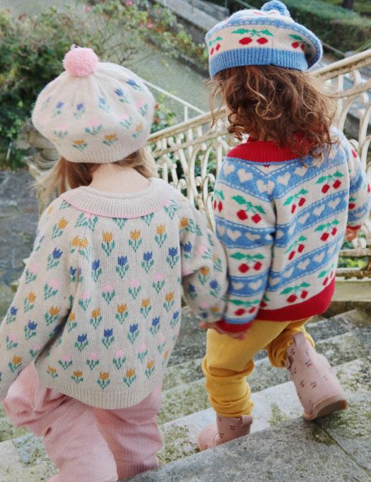 Belou Knit Cardigan, Tulipe