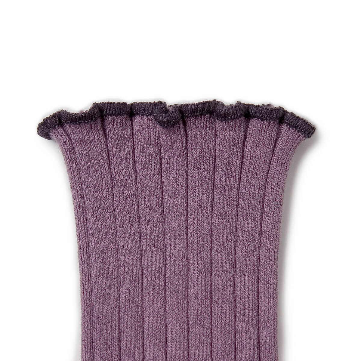 Collegien Delphine Lettuce Trim Socks, Glycine Du Japon