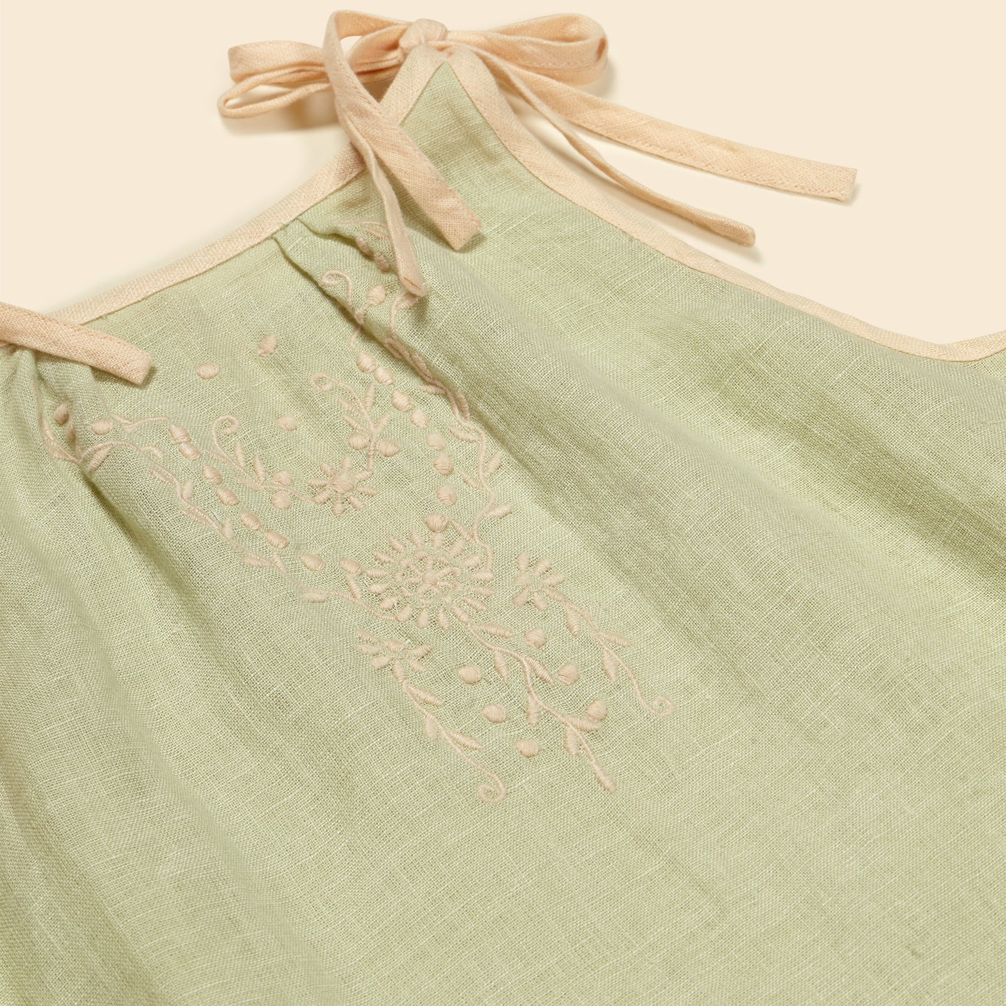 Emeline Sundress, Spearmint & Milk