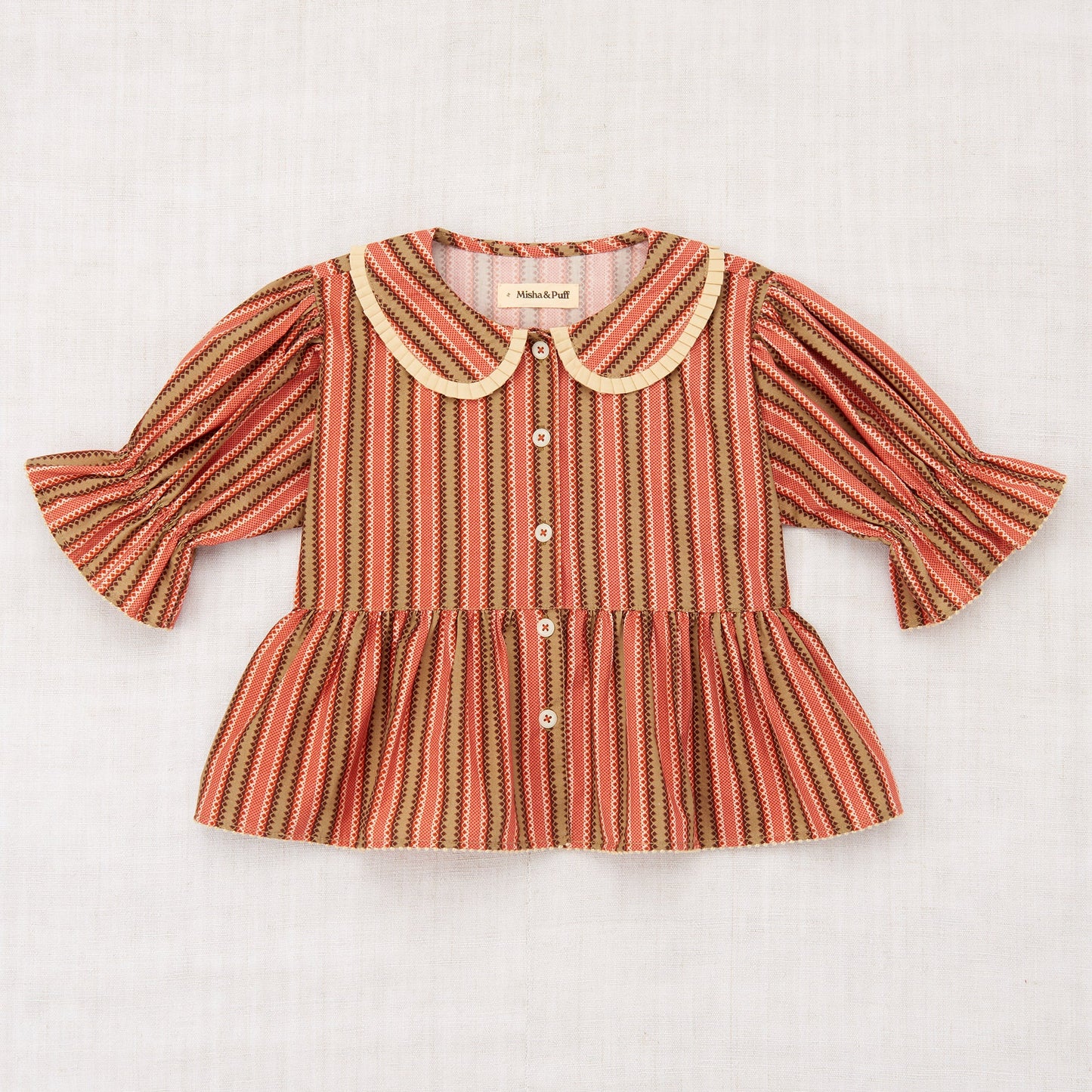 Esther Top, Linden Vaquero Stripe
