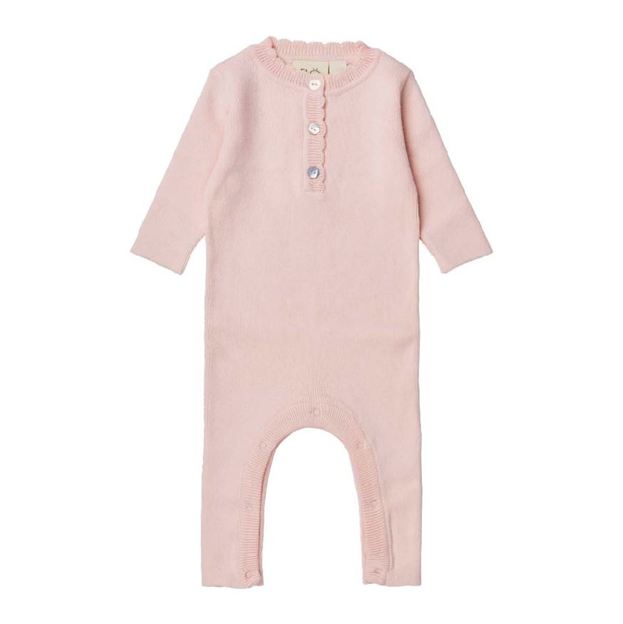 Kaya Onesie, Pink Blush