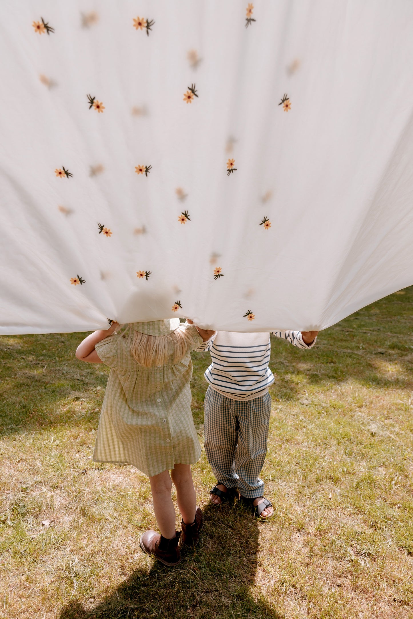 Stella SS Dress, Lime Gingham