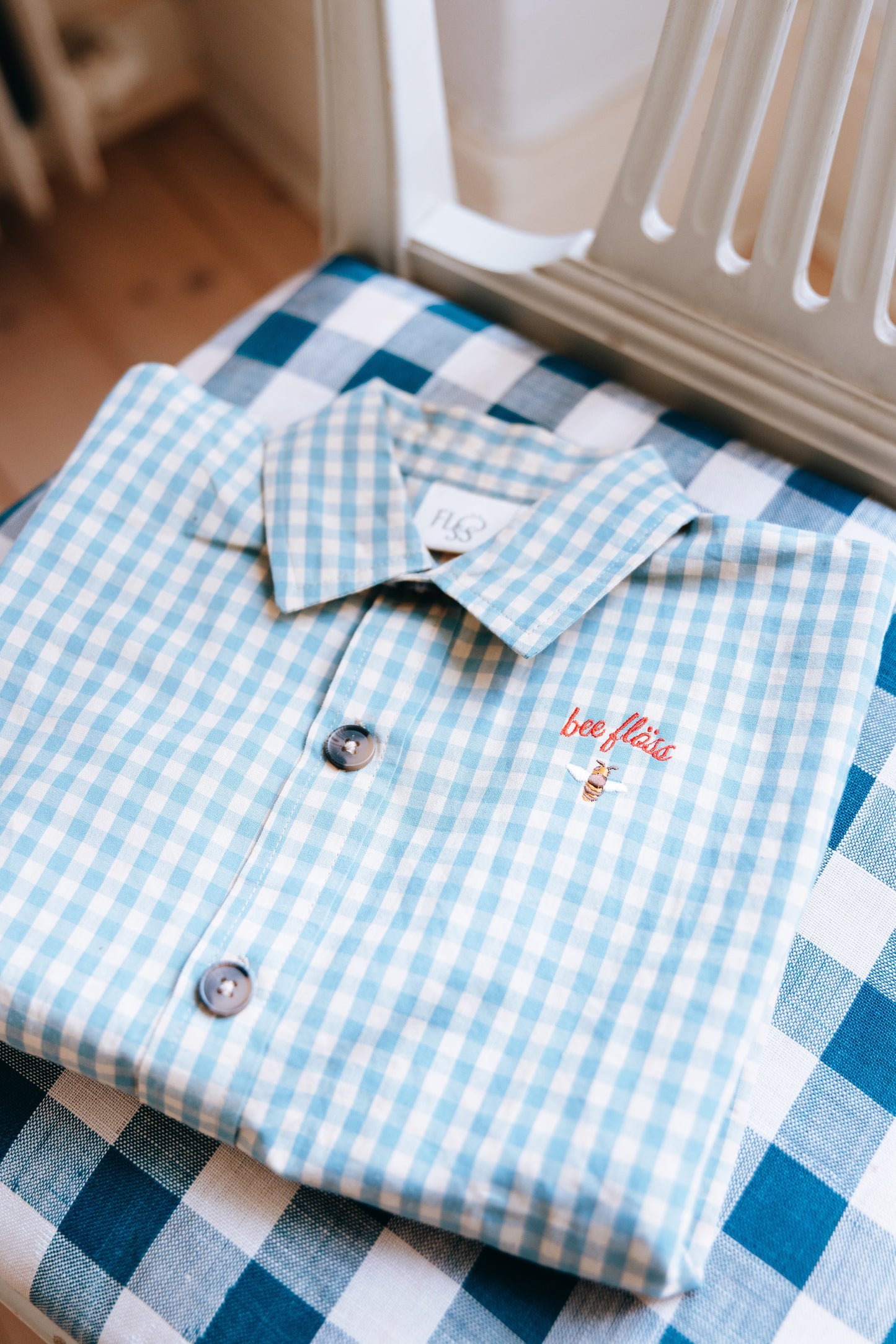Svend Overshirts, Blue Gingham