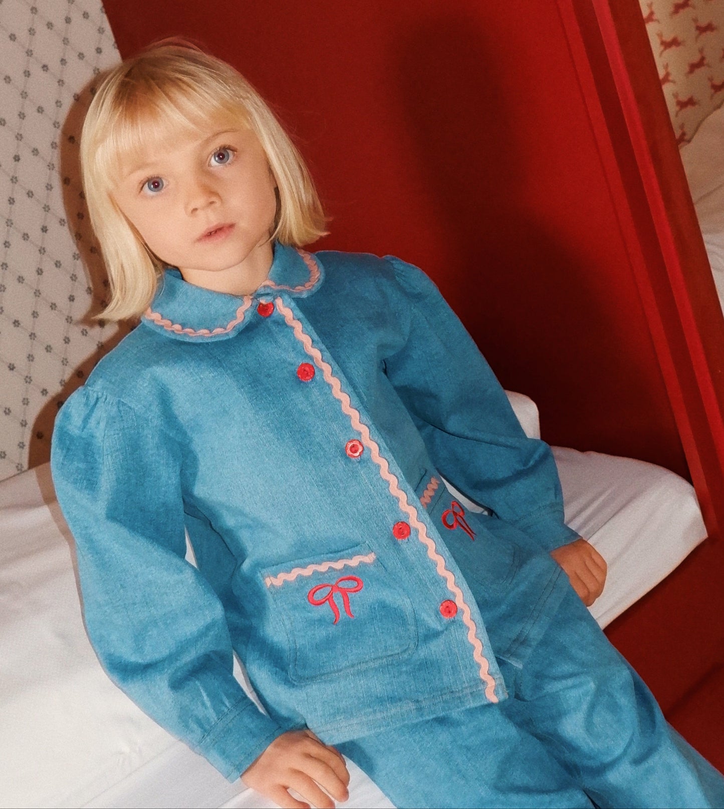 Hazel Overshirt, Mid Blue Rinse