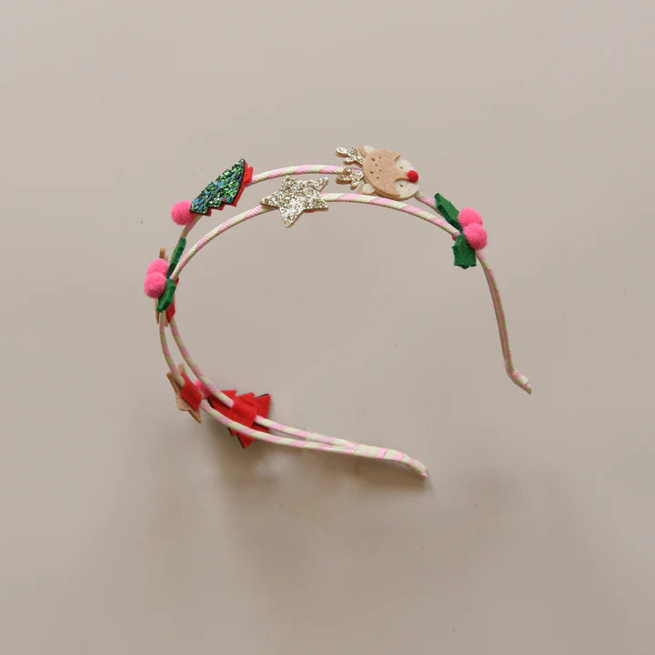 Festive Xmas Double Headband